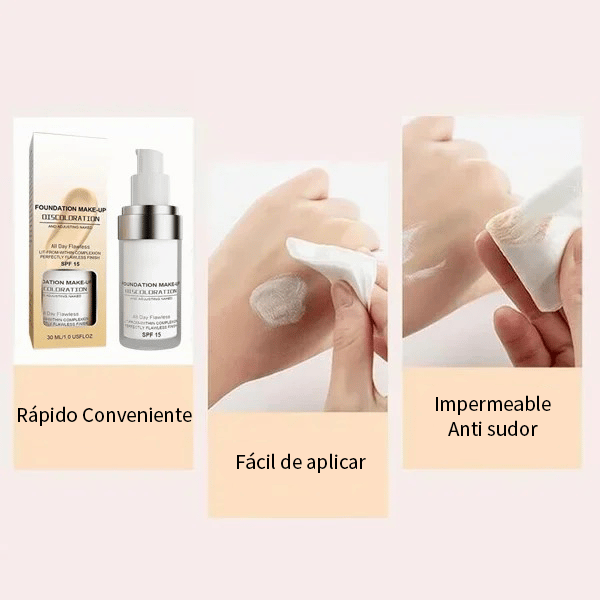 🎁Último día: compra 1 y llévate 1 gratis🎉Base de maquillaje que cambia de color para pieles maduras