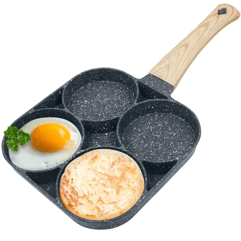 Sartén Antiadherente 4 EN 1 Fryer Eggs