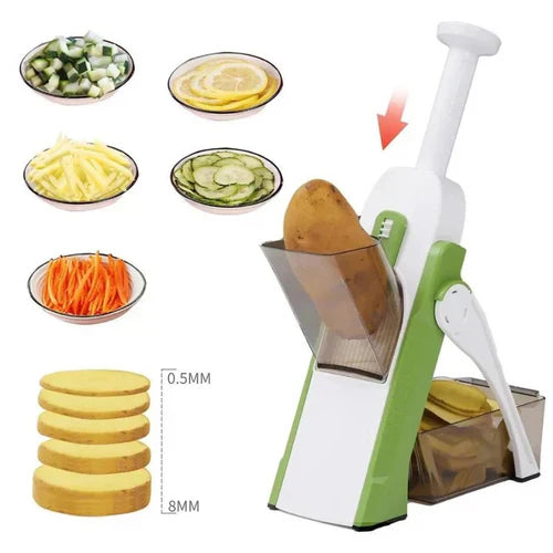 Cortador Verduras y Frutas Multifuncional Majestik - ENVIO GRATIS +49% OFF